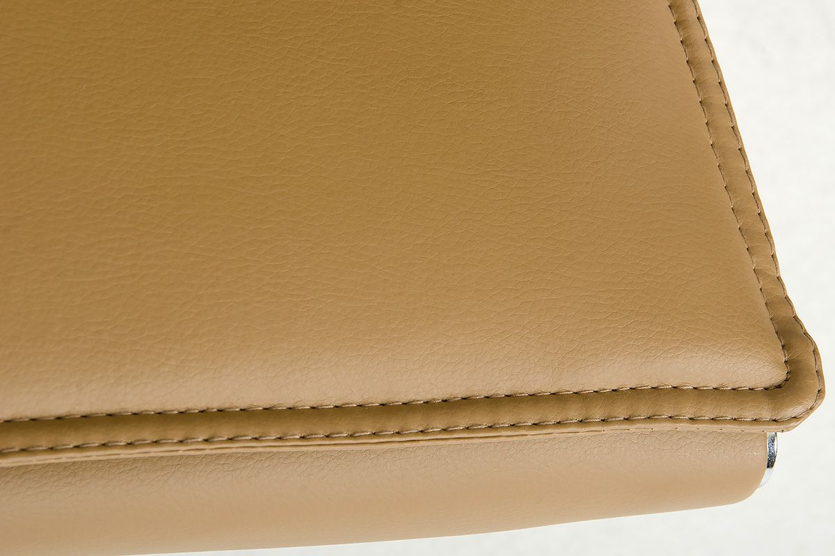 "Modrest Mindie Camel Low Back Office Chair - Modern office chair" | Vrxco.com