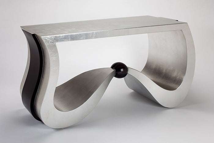 "2883-D Silverleaf Wood Console" | Vrxco.com