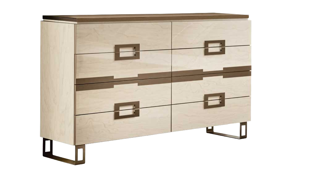 Poesia Collection Bedroom Set with luxurious design and elegant details | Vrxco.com