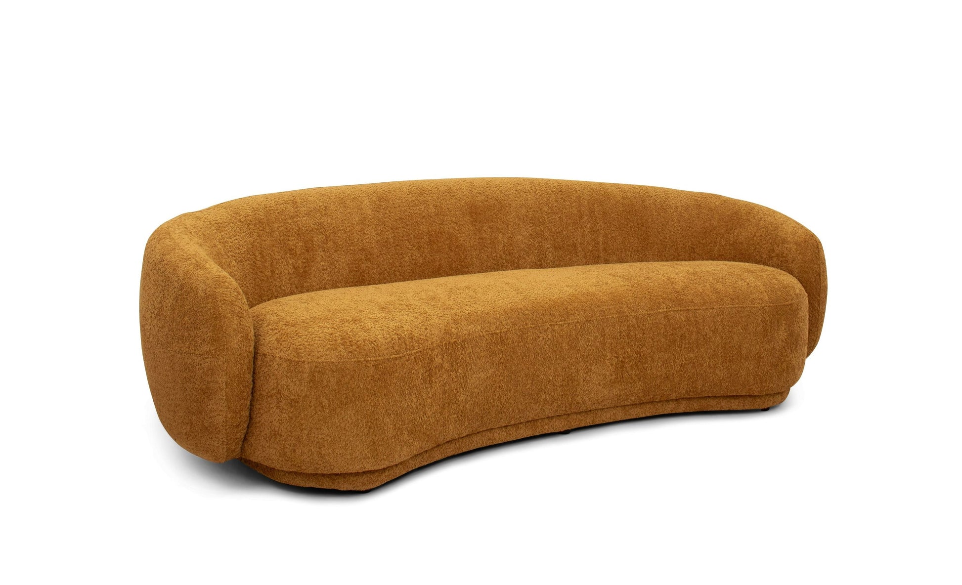 "Divani Casa Andrew - Modern Orange Fabric Sofa Set - Stylish and comfortable living room furniture" | Vrxco.com