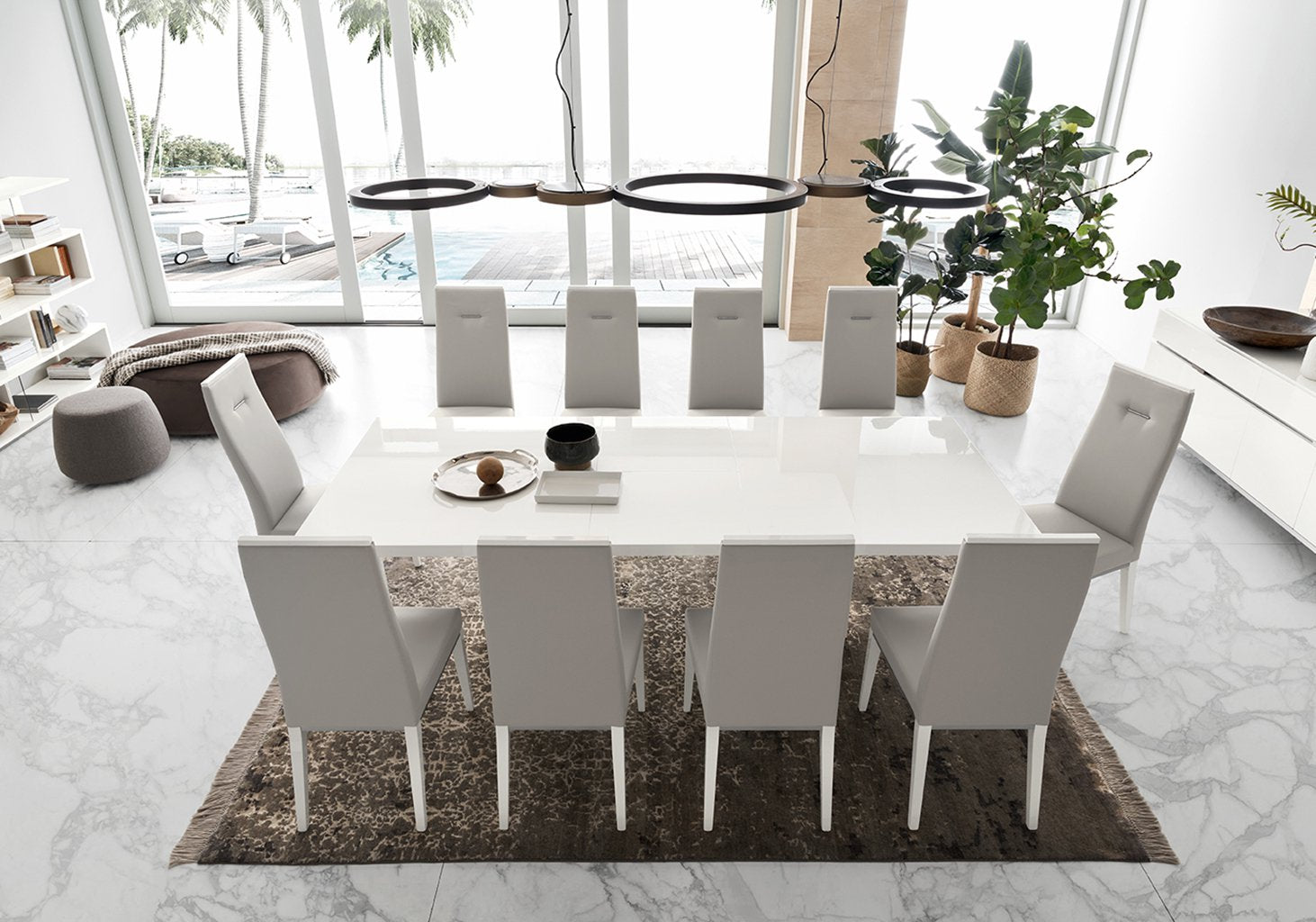 Artemide Dining Room Set with elegant modern design | Vrxco.com