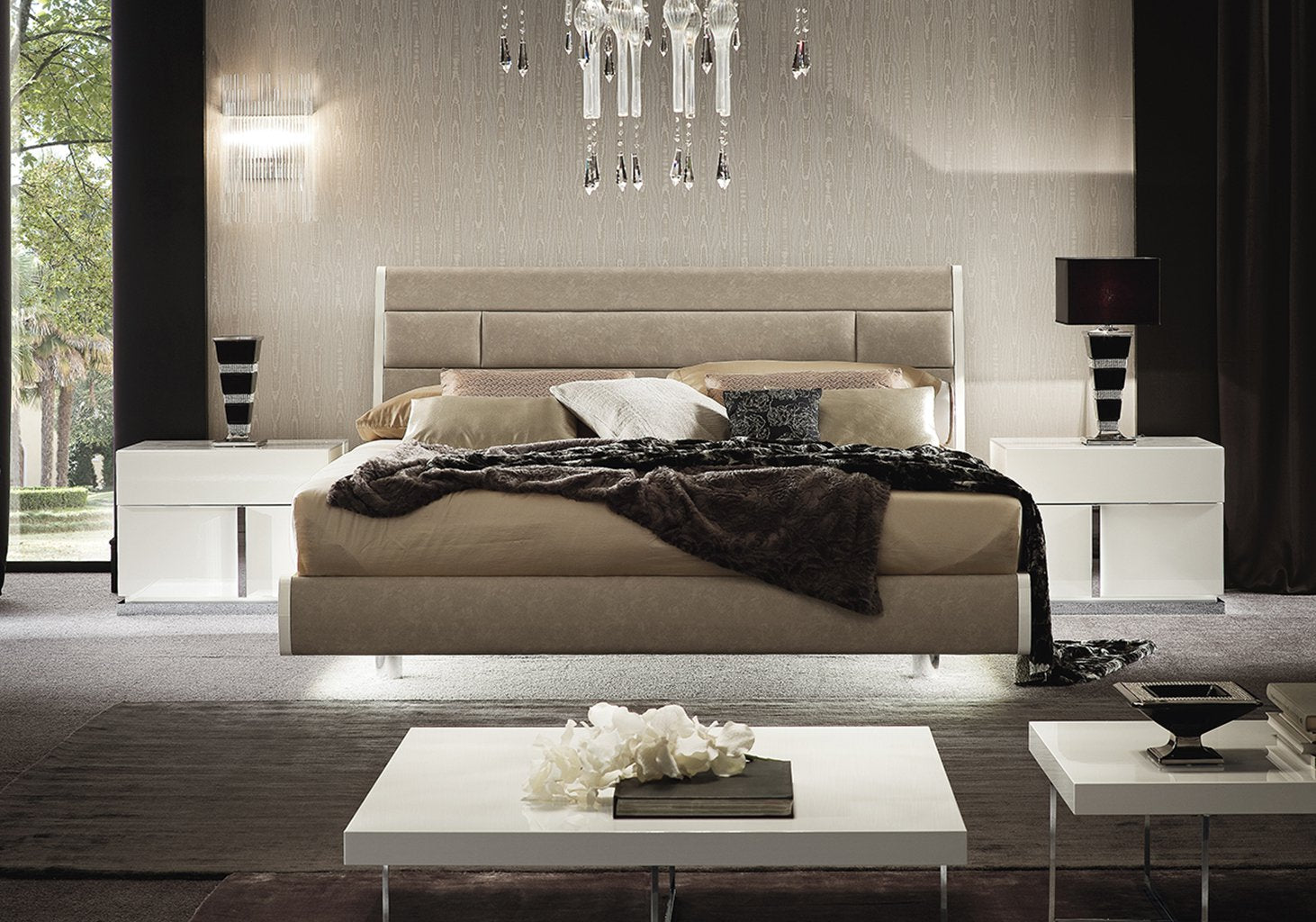 "Canova Bedroom Set with modern design and luxurious comfort" | Vrxco.com