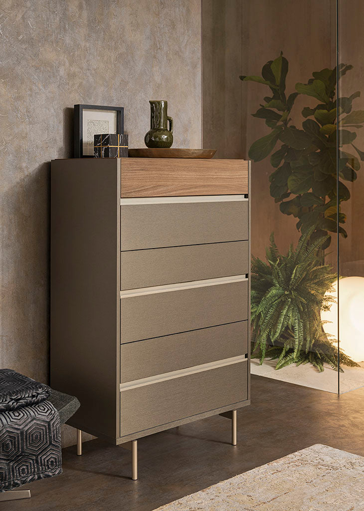 "Citylife Bedroom Set with contemporary design and urban flair" | Vrxco.com