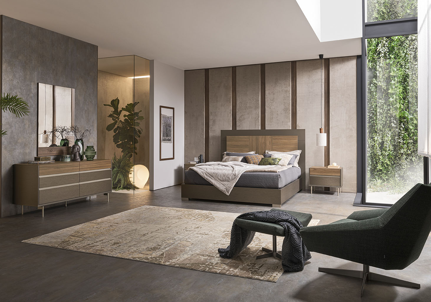 "Citylife Bedroom Set with contemporary design and urban flair" | Vrxco.com