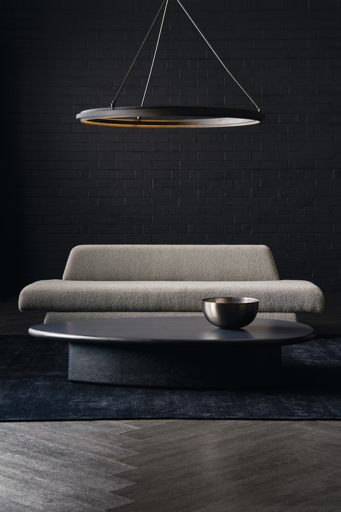 Orion Cocktail Table with sleek glass top and sturdy base | Vrxco.com