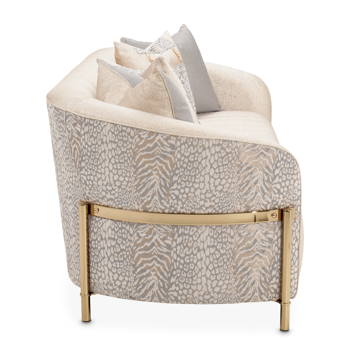 LISBON Sofa Opal Gold with elegant modern design | Vrxco.com