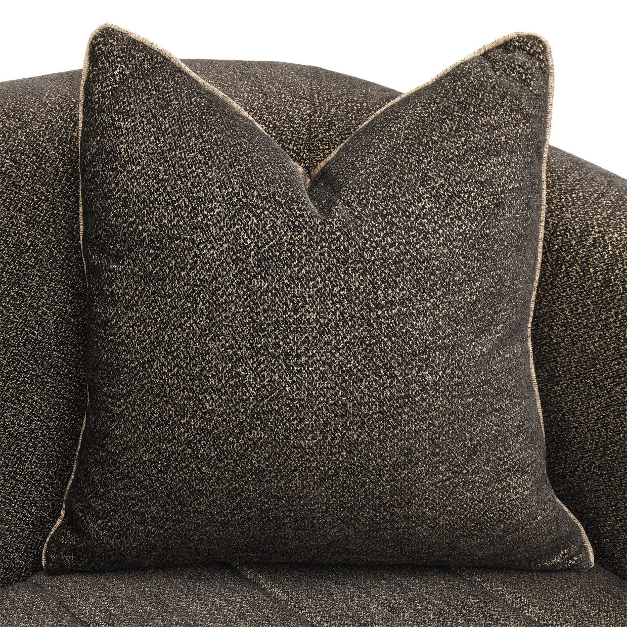 LISBON Loveseat Onyx Gold with elegant modern design | Vrxco.com