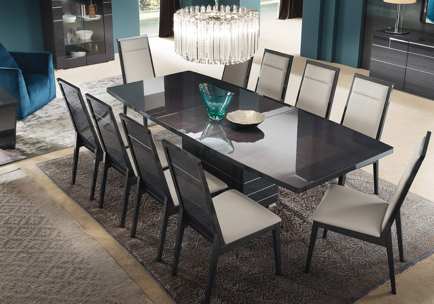 Versilia Dining Room Set with beautifully crafted dining table and chairs | Vrxco.com
