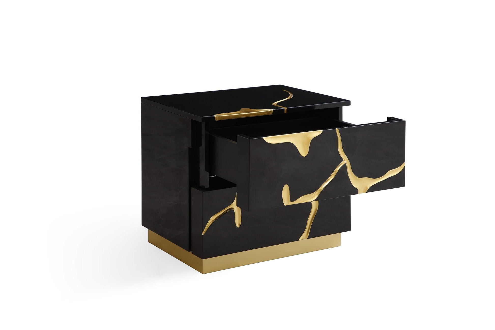 Modrest Aspen Black & Gold Bedroom Set showcasing elegant design and luxury | Vrxco.com
