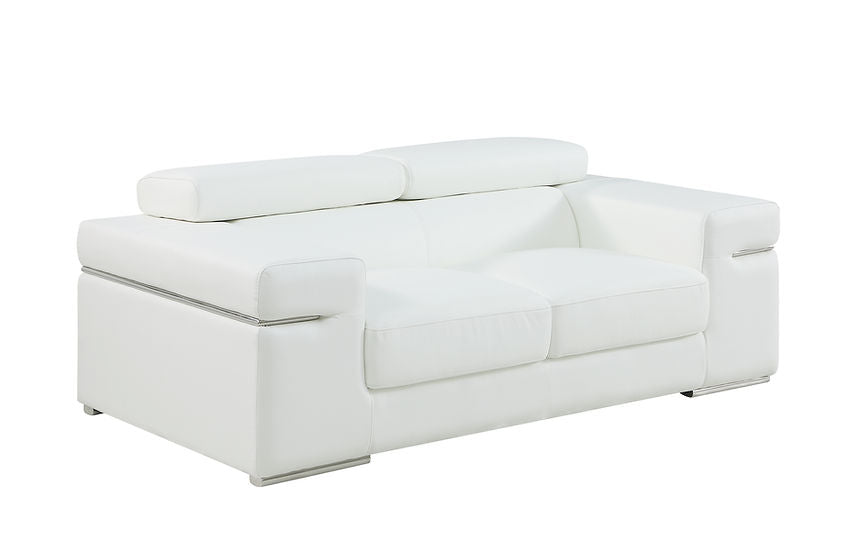 MI-8020 Soho Sofa Set in White with sleek design and plush comfort | Vrxco.com