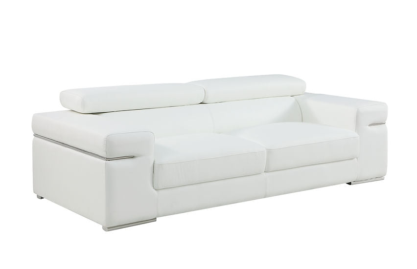 MI-8020 Soho Sofa Set in White with sleek design and plush comfort | Vrxco.com