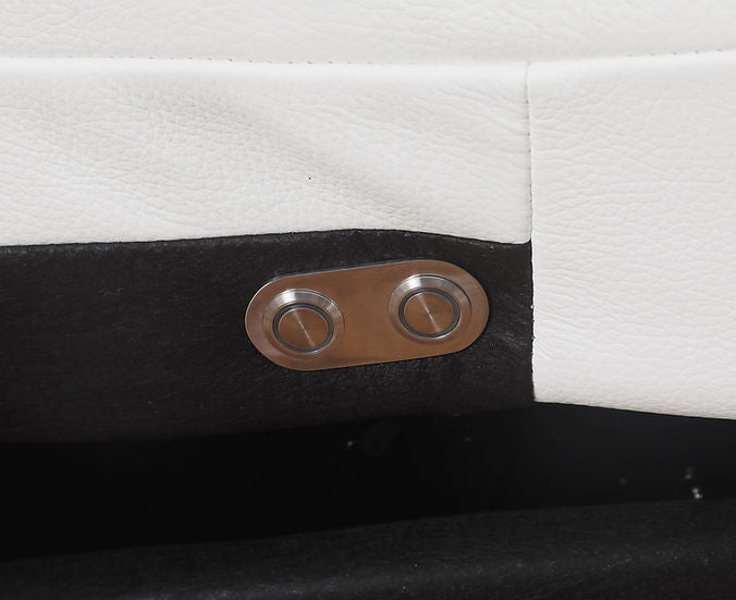 "MI-1110-6pcs Lucca Reclining Sectional White - Modern comfort" | Vrxco.com