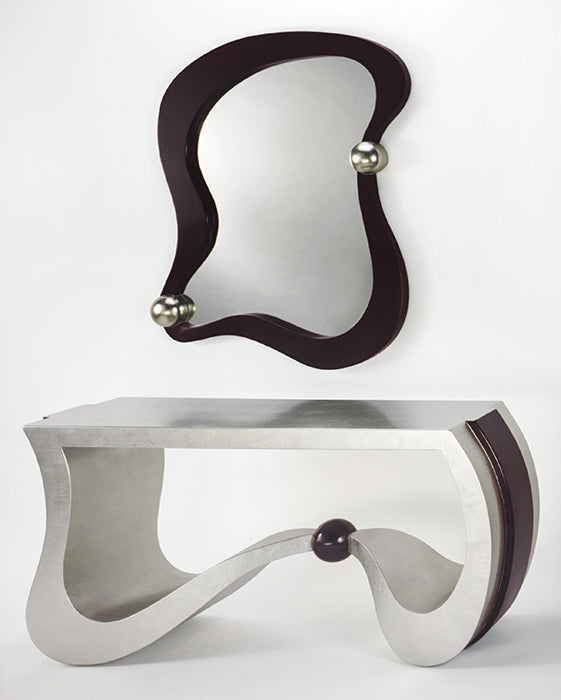 "2883-D Silverleaf Wood Console" | Vrxco.com