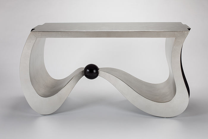 "2883-D Silverleaf Wood Console" | Vrxco.com