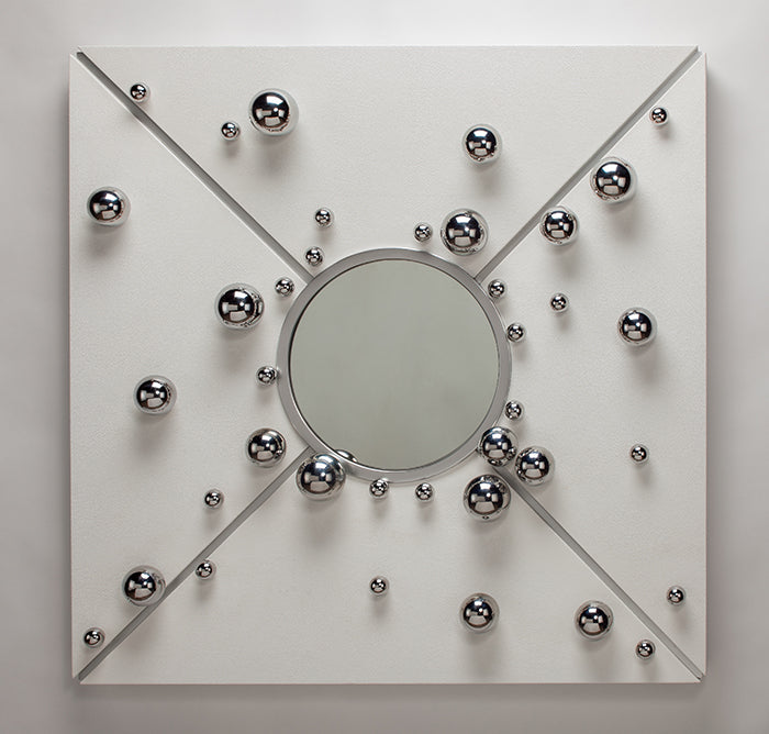 2930-PL Wall Decor with modern mirror design | Vrxco.com