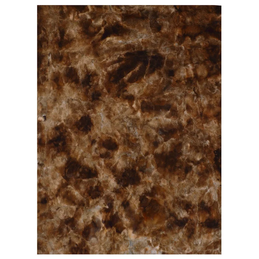 Rabbit TD Brown Rug with rich brown color and textured design | Vrxco.com