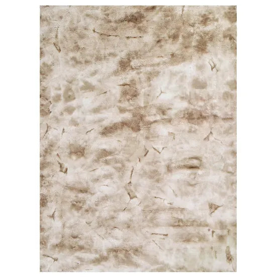 Rabbit -TD-Beige Rug with soft beige color and textured design | Vrxco.com