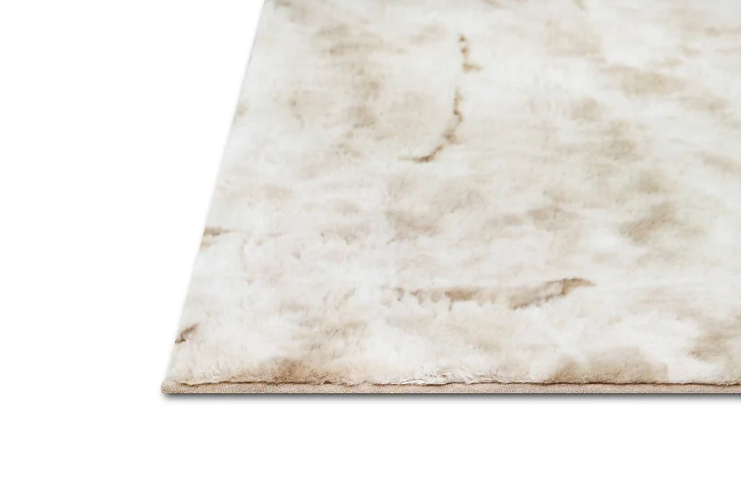 Rabbit -TD-Beige Rug with soft beige color and textured design | Vrxco.com