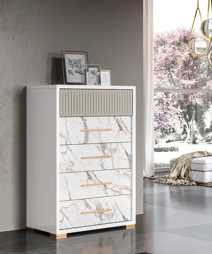 Cruz Collection Bedroom Set with stylish modern design | Vrxco.com