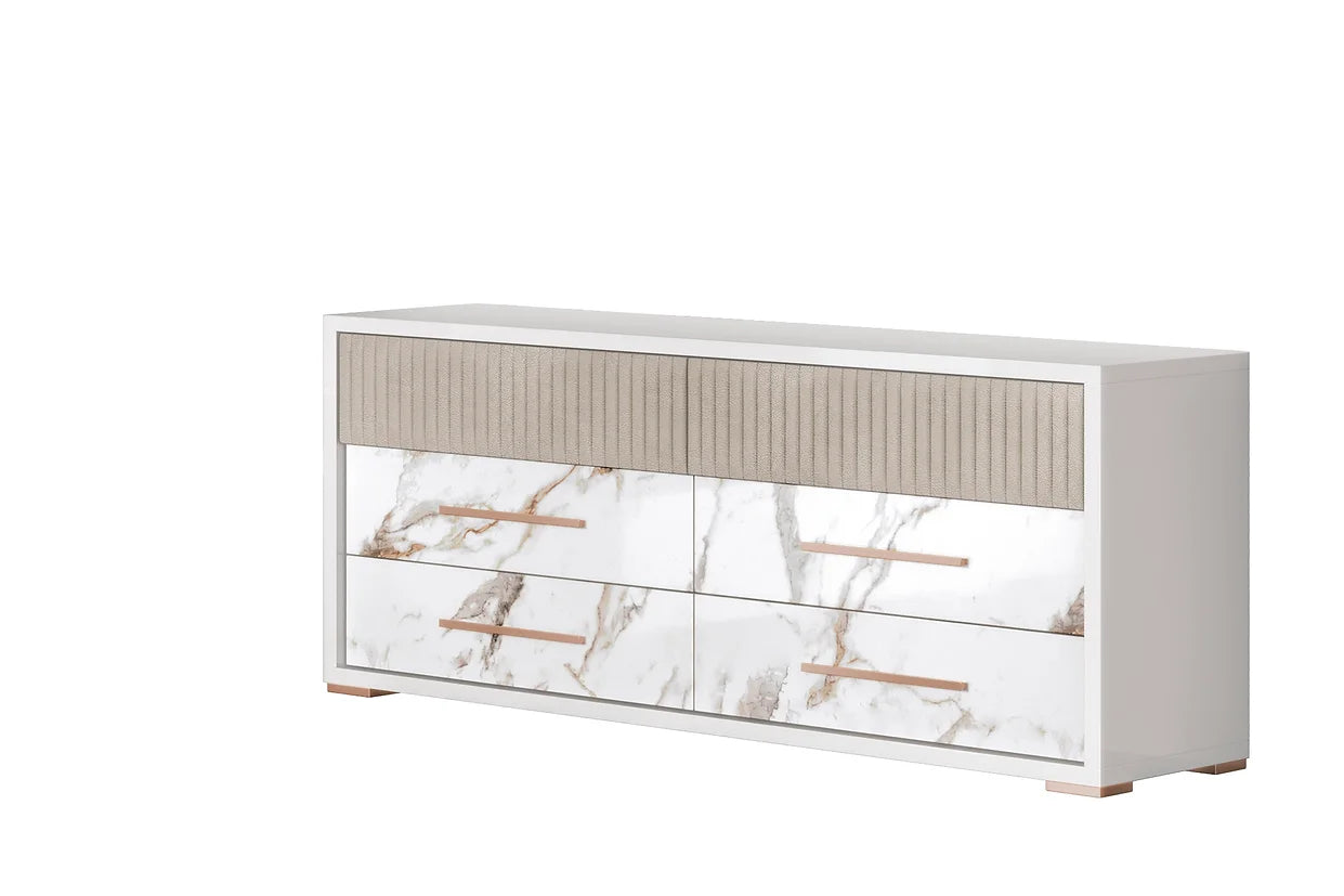 Cruz Collection Bedroom Set with stylish modern design | Vrxco.com