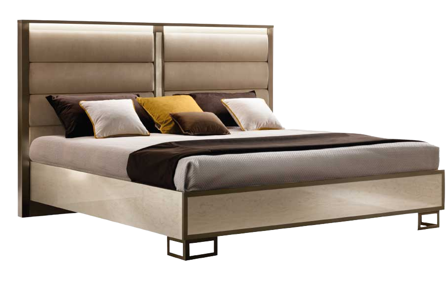 Poesia Collection Bedroom Set with luxurious design and elegant details | Vrxco.com
