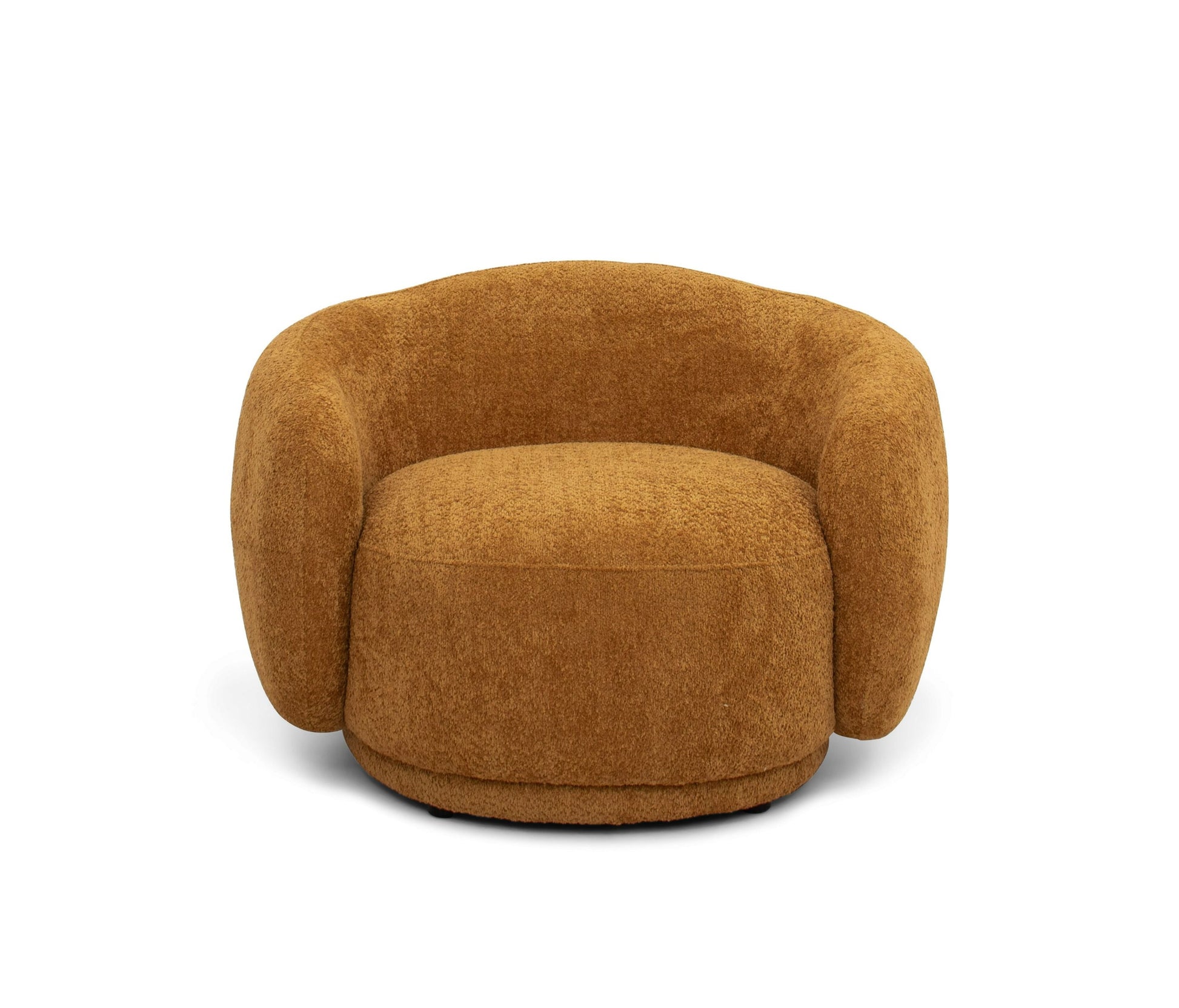 "Divani Casa Andrew - Modern Orange Fabric Sofa Set - Stylish and comfortable living room furniture" | Vrxco.com