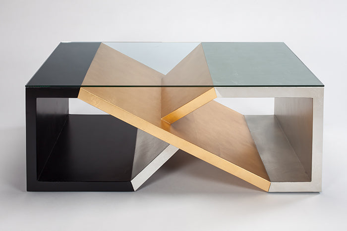 4497-CF Coffee Table with Glass - Modern and Stylish Coffee Table | Vrxco.com