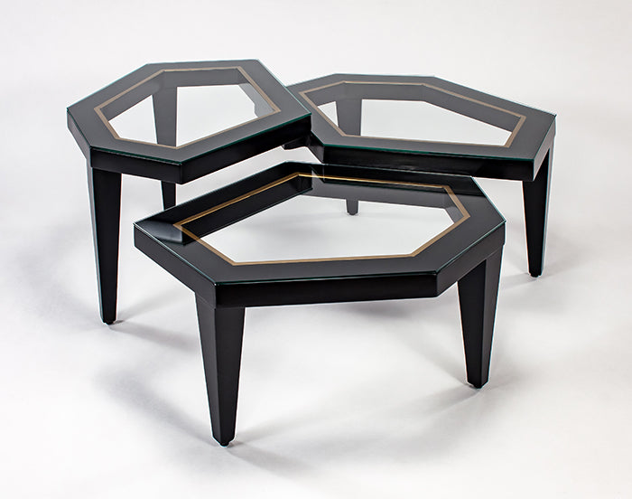 4498-CF Coffee Table with Glass - Modern and Stylish Coffee Table | Vrxco.com