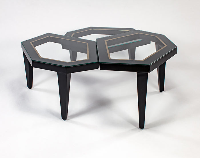 4498-CF Coffee Table with Glass - Modern and Stylish Coffee Table | Vrxco.com