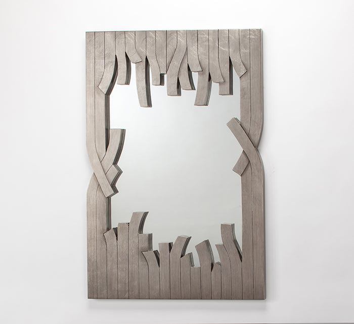 Elegant 4508-FM Mirror with antiqued silver finish | Vrxco.com