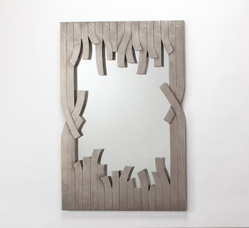 Elegant 4508-FM Mirror with antiqued silver finish | Vrxco.com