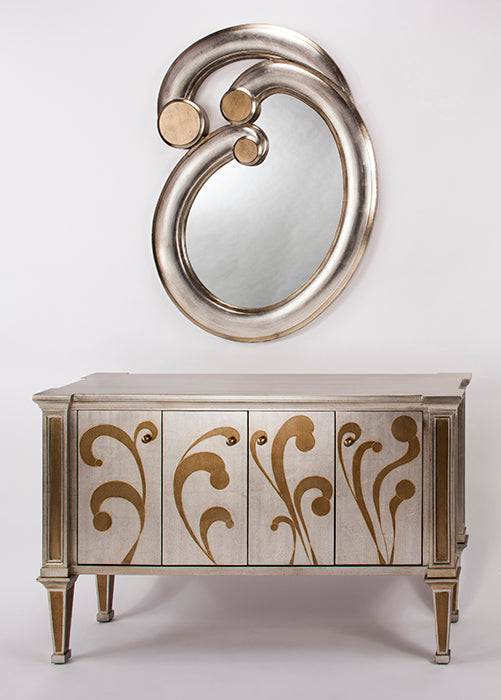 "7840-FM Mirror with sleek frameless design and beveled edges" | Vrxco.com
