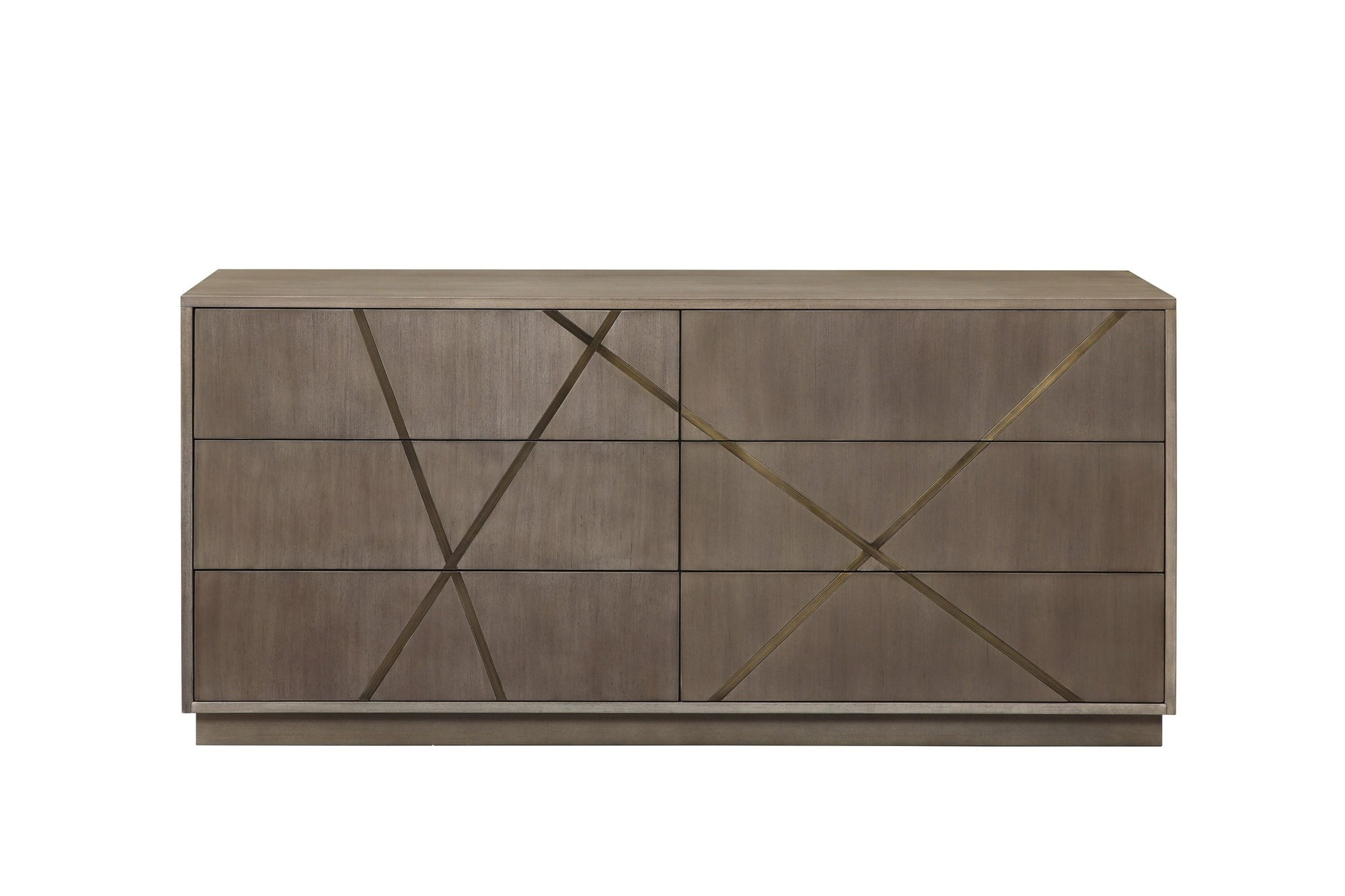 "Modrest Nixa Beige Velvet & Brushed Bronze & Birch Wood Bedroom Set - Modern luxury bedroom set" | Vrxco.com