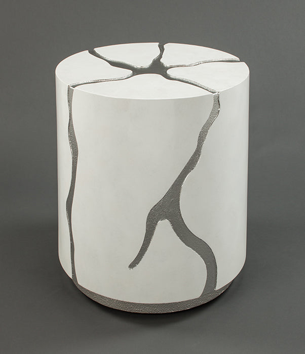 "7F05-ET End Table with sleek carbon fiber design" | Vrxco.com