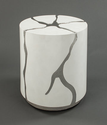 "7F05-ET End Table with sleek carbon fiber design" | Vrxco.com