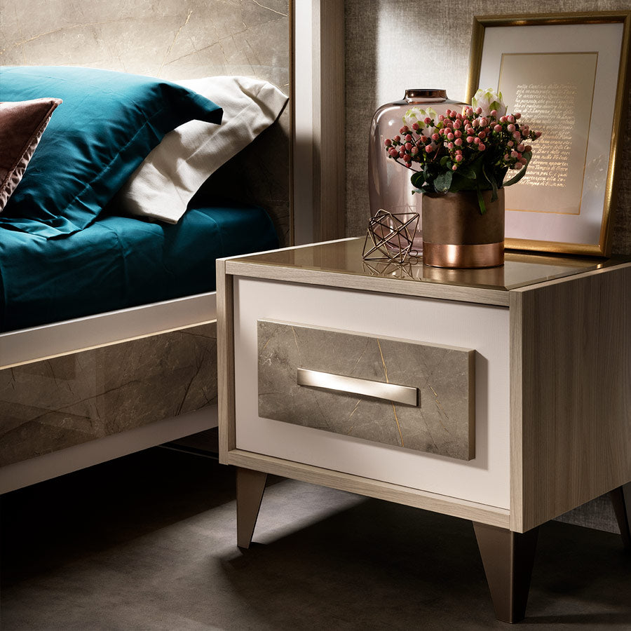 Ambra Collection Bedroom Set with elegant modern design | Vrxco.com