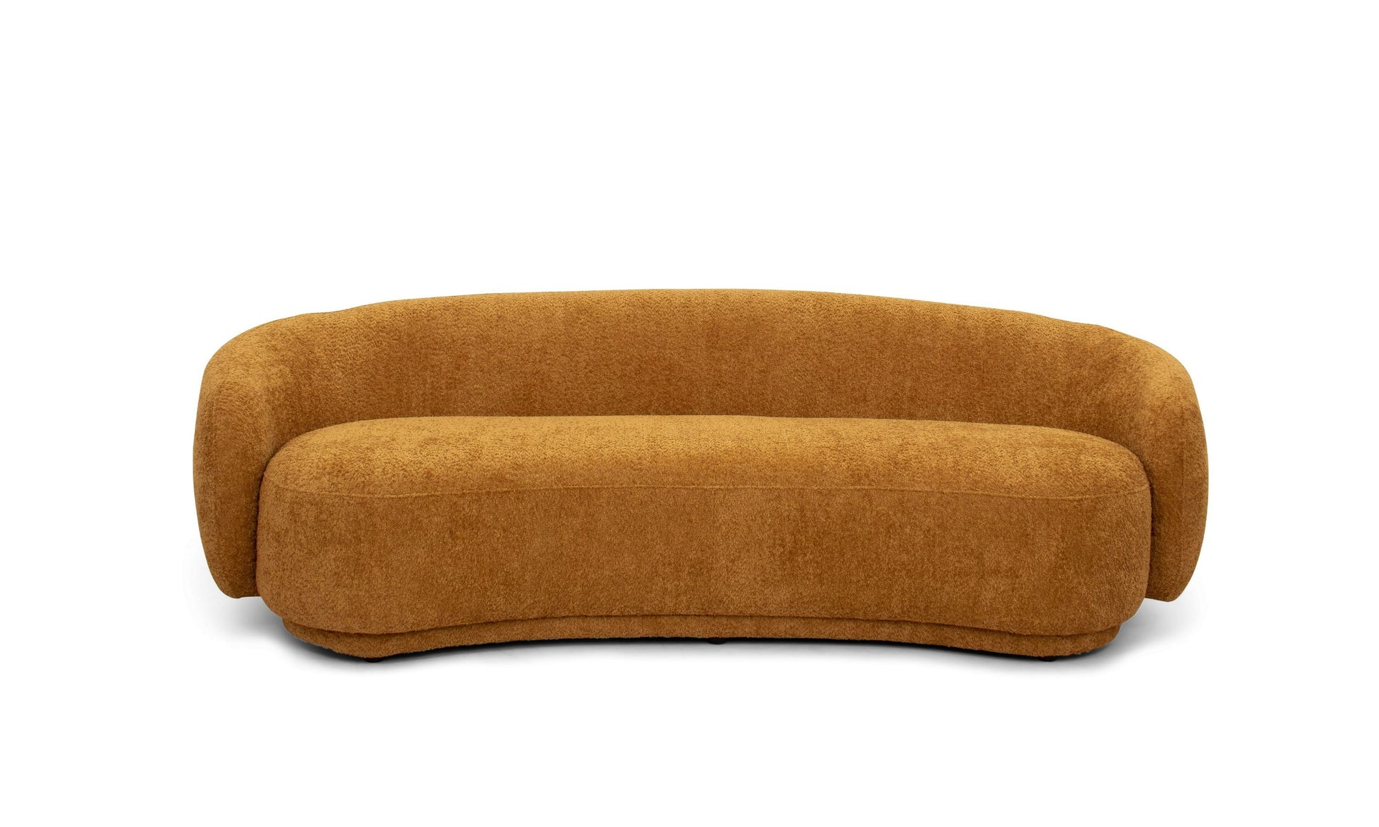 "Divani Casa Andrew - Modern Orange Fabric Sofa Set - Stylish and comfortable living room furniture" | Vrxco.com