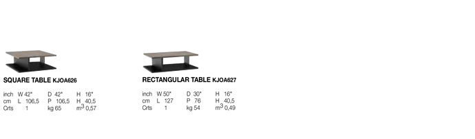 Olimpia Occasional Tables with elegant design and intricate detailing | Vrxco.com