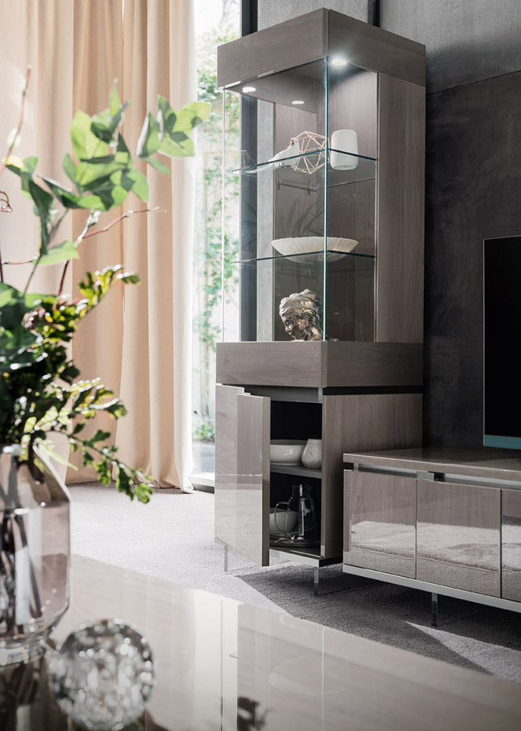 "Athena TV Stand / Entertainment Center with stylish design and functional features" | Vrxco.com