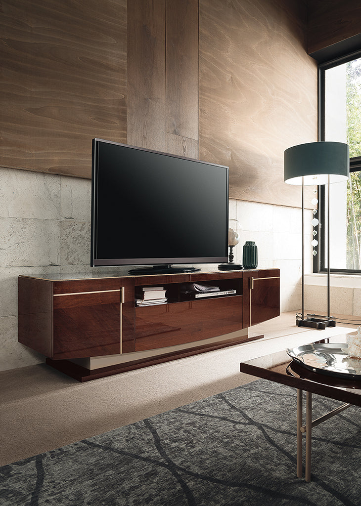 Bellagio TV Stand/Entertainment Center with modern sleek design | Vrxco.com