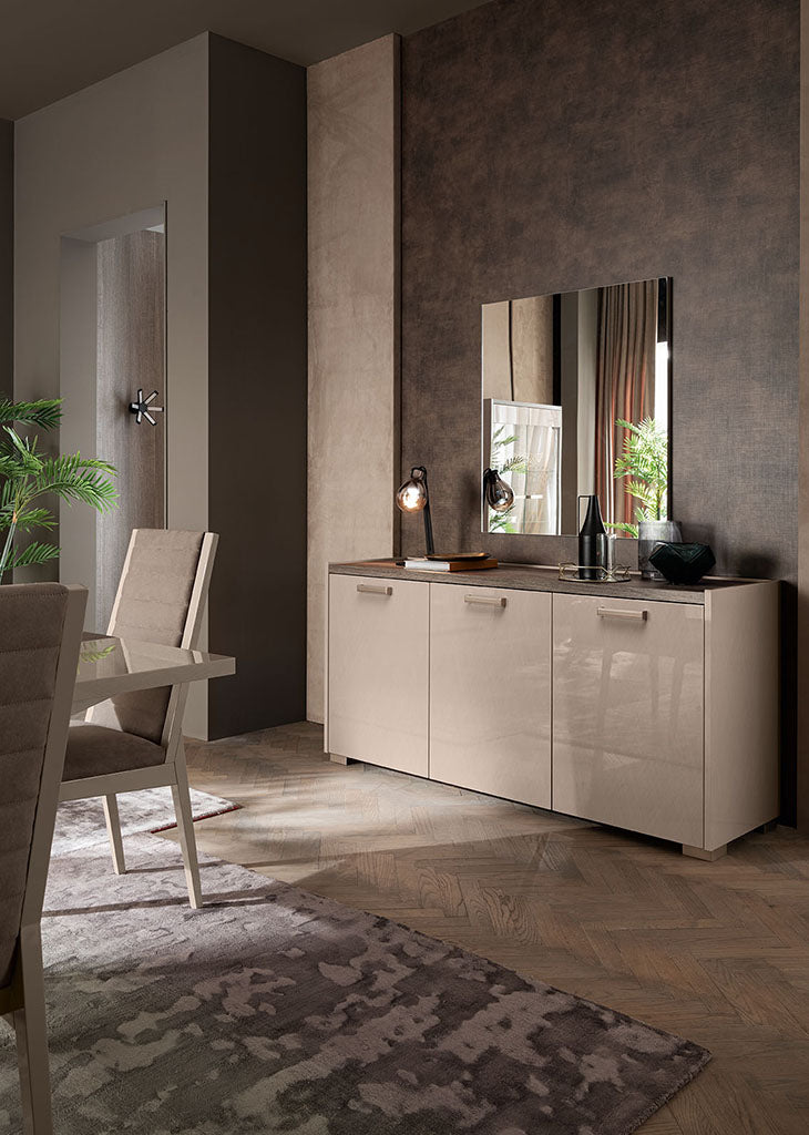 Belpasso Dining Room Set with elegant modern design | Vrxco.com