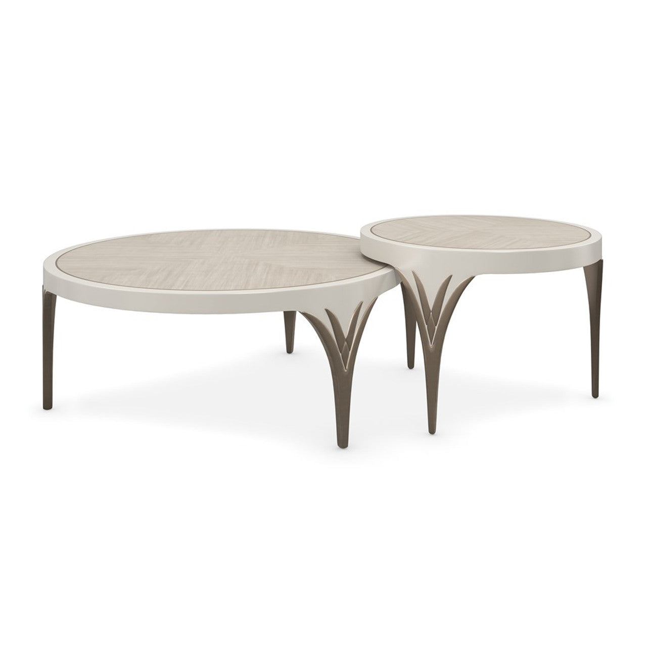 VALENTINA LG NESTING COCKTAIL TABLE with contemporary design and versatile functionality | Vrxco.com