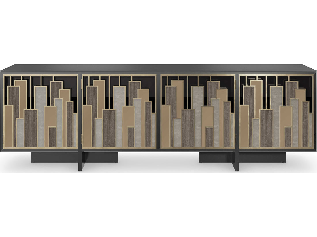 MIDTOWN TV Stand/Entertainment Center showcasing stylish storage and modern design | Vrxco.com