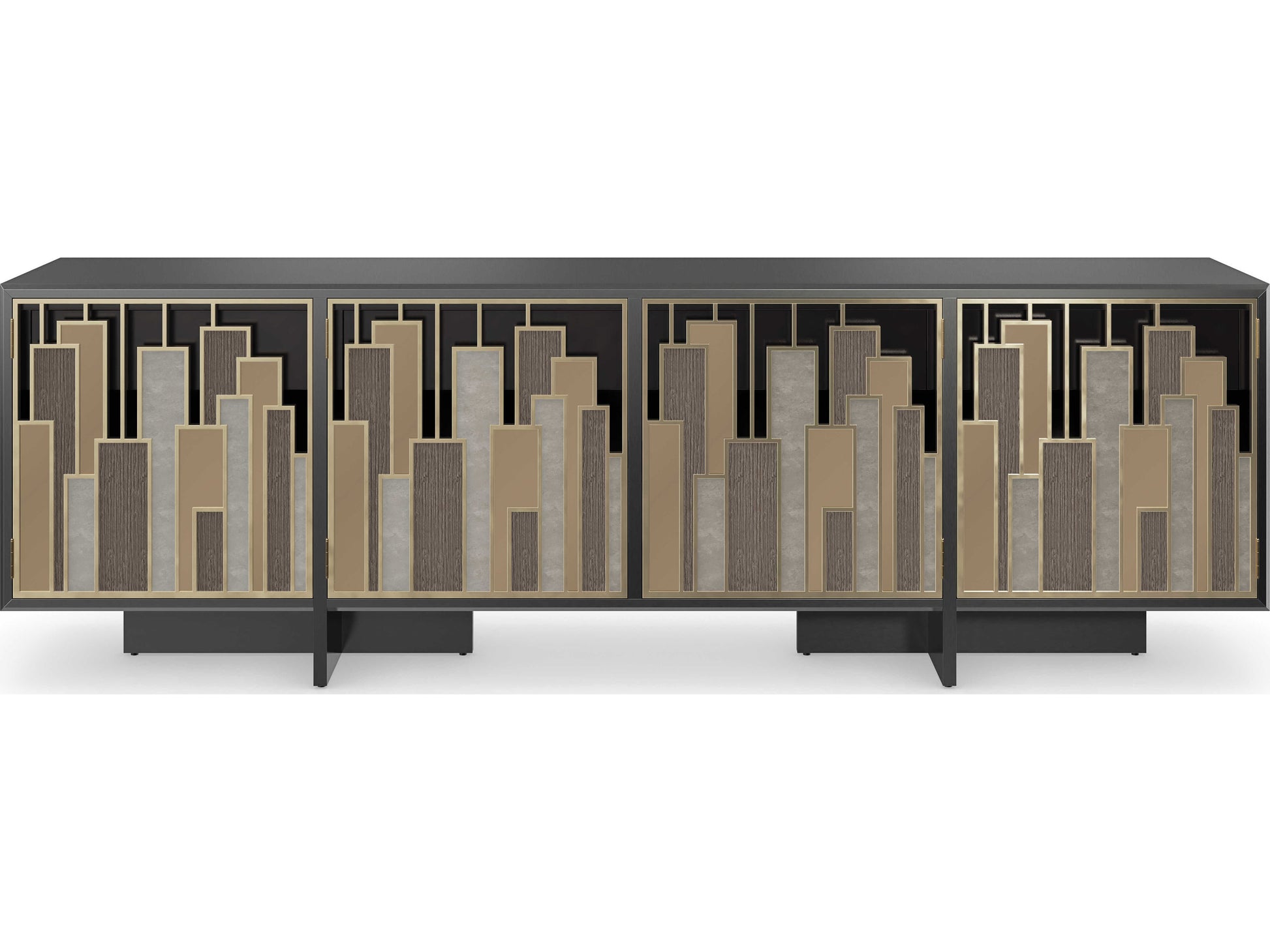 MIDTOWN TV Stand/Entertainment Center showcasing stylish storage and modern design | Vrxco.com