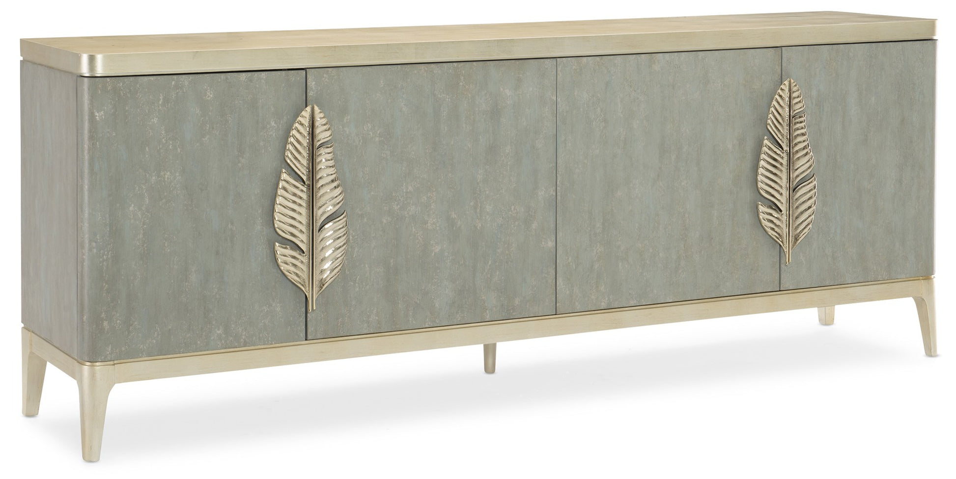WATERSIDE Media Console with coastal design and ample storage | Vrxco.com