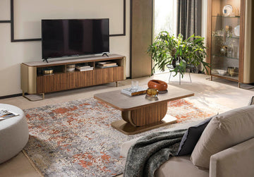 "Hera TV Stand/Entertainment Center - Stylish and modern media console" | Vrxco.com