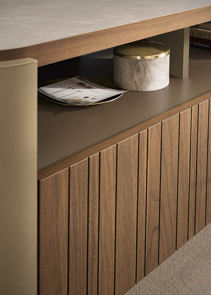 "Hera TV Stand/Entertainment Center - Stylish and modern media console" | Vrxco.com