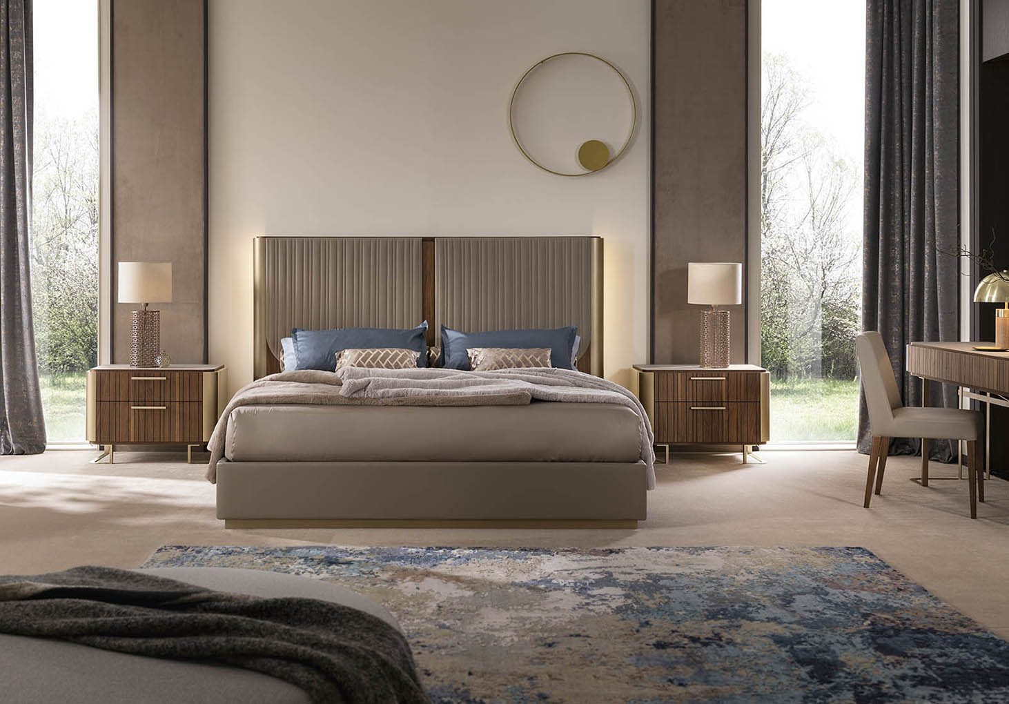 "Hera Bedroom Set with elegant design and modern finishes" | Vrxco.com