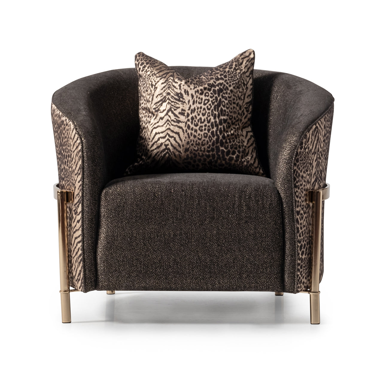 LISBON Chair Onyx Gold with stylish modern design | Vrxco.com