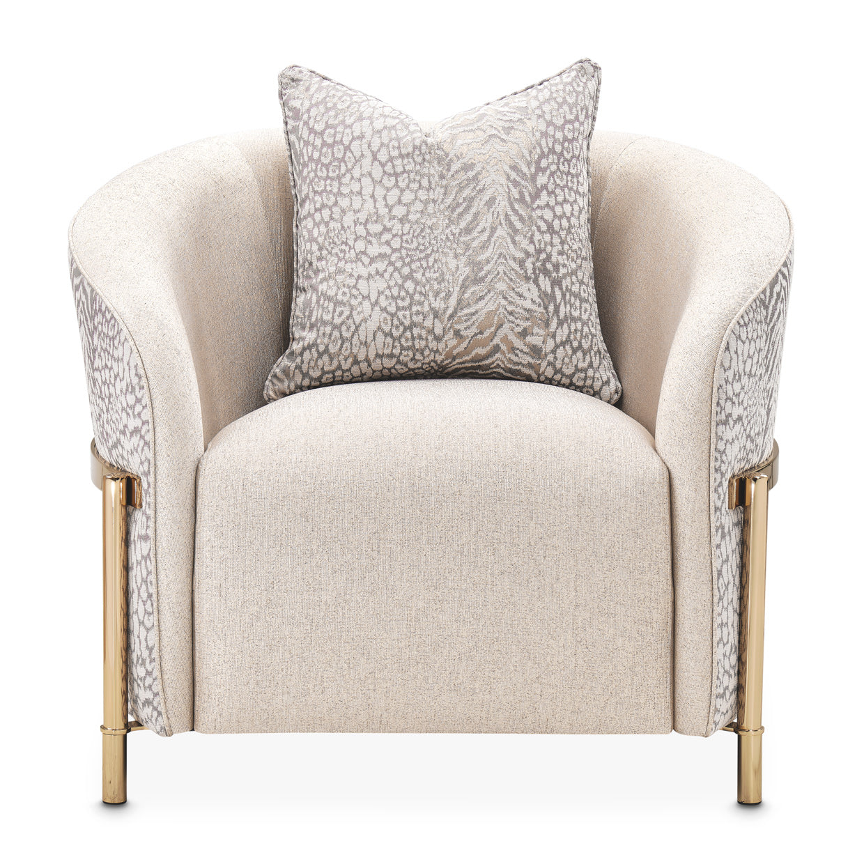 LISBON Chair Opal Gold with elegant modern design | Vrxco.com
